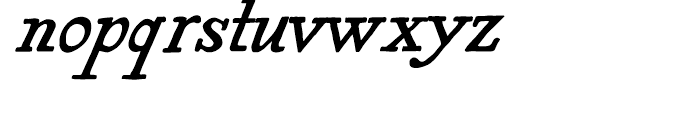 AZ Plug Italic Font LOWERCASE