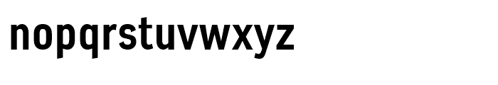 Azbuka Bold Condensed Font LOWERCASE