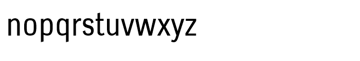 Azbuka Condensed Font LOWERCASE