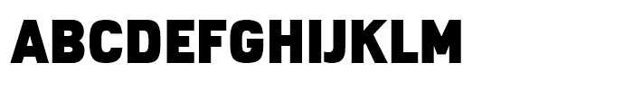 Azbuka Extra Black Font UPPERCASE