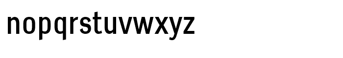 Azbuka Medium Condensed Font LOWERCASE