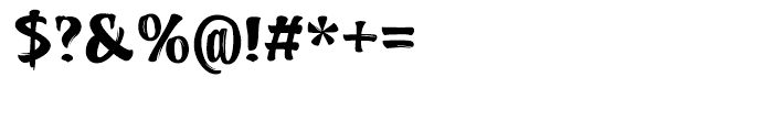Azuki Regular Font OTHER CHARS