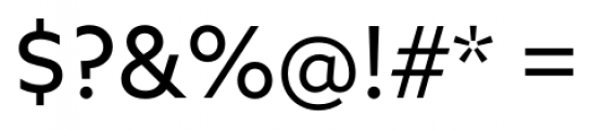 Azo Sans Regular Font OTHER CHARS
