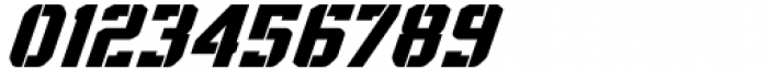 AZN Knuckles Varsity Stencil Italic Font OTHER CHARS