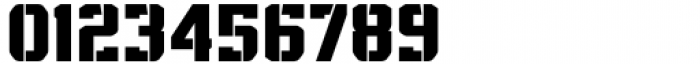 AZN Knuckles Varsity Stencil Regular Font OTHER CHARS
