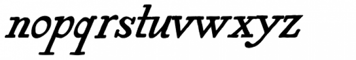 AZPlug Italic Font LOWERCASE
