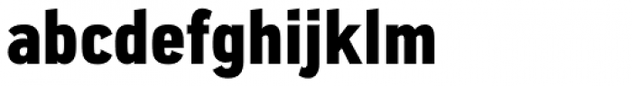 Azbuka Pro Condensed Black Font LOWERCASE