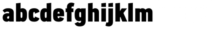 Azbuka Pro Condensed ExtraBlack Font LOWERCASE