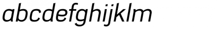 Azbuka Pro Italic Font LOWERCASE