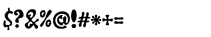 Azly Font OTHER CHARS