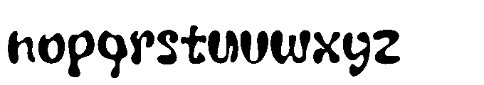 Azly Font LOWERCASE