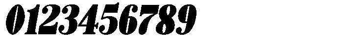 Azogue Black Italic Font OTHER CHARS
