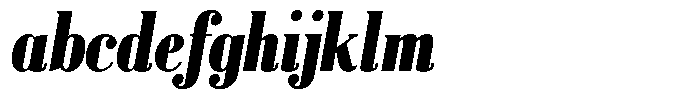 Azogue Black Italic FONT