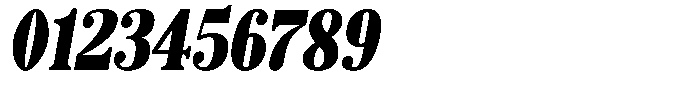 Azogue Bold Italic Font OTHER CHARS