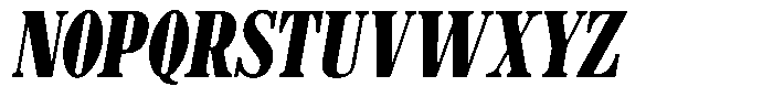 Azogue Bold Italic Font UPPERCASE