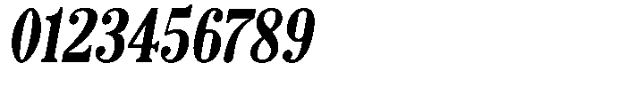 Azogue Italic Font OTHER CHARS