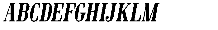 Azogue Italic Font UPPERCASE