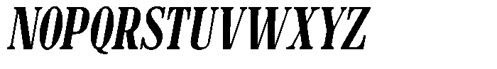 Azogue Italic Font UPPERCASE