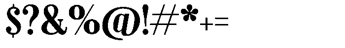 Azogue Regular Font OTHER CHARS