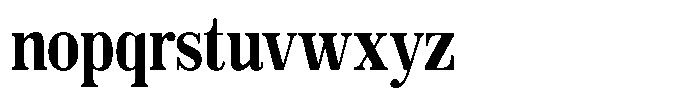 Azogue Regular Font LOWERCASE