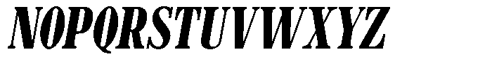 Azogue Semi Bold Italic Font UPPERCASE