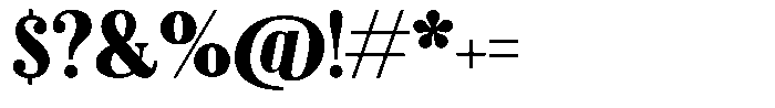 Azogue Semi Bold Font OTHER CHARS