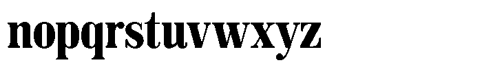 Azogue Semi Bold Font LOWERCASE