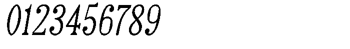 Azogue Thin Italic Font OTHER CHARS