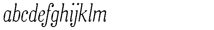 Azogue Thin Italic FONT