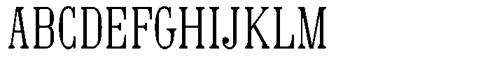 Azogue Thin Font UPPERCASE
