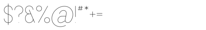 Azora Regular 2 Font OTHER CHARS