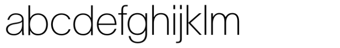 Azorath Thin Font LOWERCASE