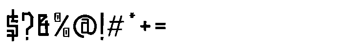 Aztec Beat Font OTHER CHARS