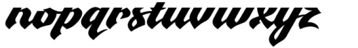 Azteria Regular Font LOWERCASE