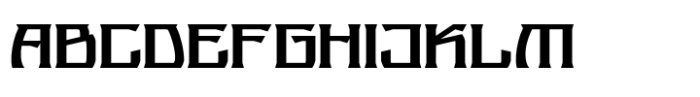 Azterion Regular Font UPPERCASE