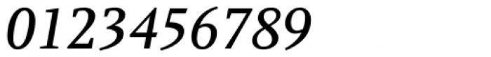 Azuza Medium Italic Font OTHER CHARS