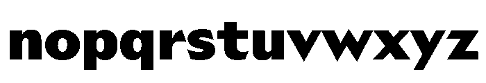 Azaka Black 0d2f660a Font LOWERCASE