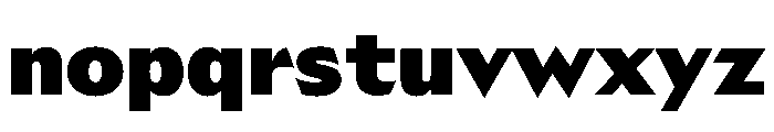 Azaka ExtraBlack 888e0f4b Font LOWERCASE