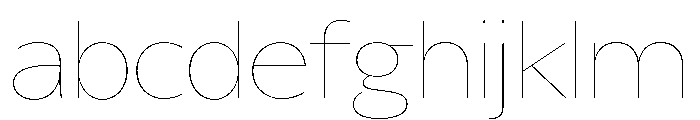 Azaka Hairline B63754aa FONT