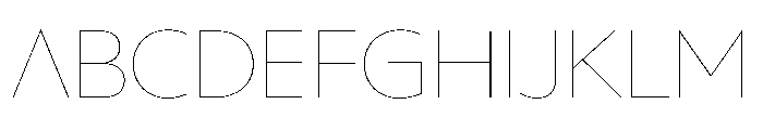 Azaka Hairline C00b554b Font UPPERCASE