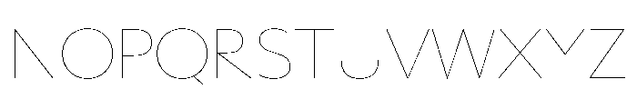 Azaka Hairline C00b554b Font UPPERCASE