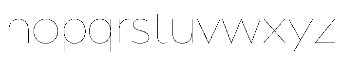 Azaka Hairline C00b554b Font LOWERCASE