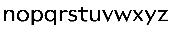 Azaka Regular 60d281aa Font LOWERCASE