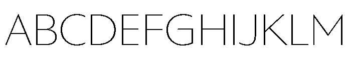 Azaka Thin E38f02c8 Font UPPERCASE
