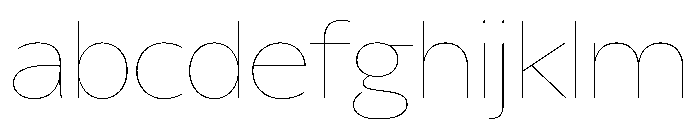 AzakaVAR Hairline Instance 796467f0 FONT
