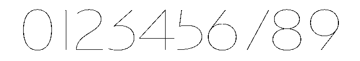 AzakaVAR Hairline Instance Font OTHER CHARS