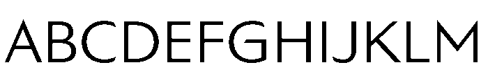 AzakaVAR Light Instance Font UPPERCASE