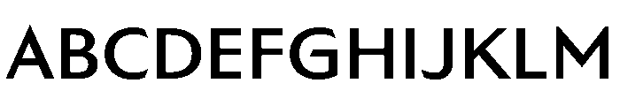 AzakaVAR Medium Instance Font UPPERCASE