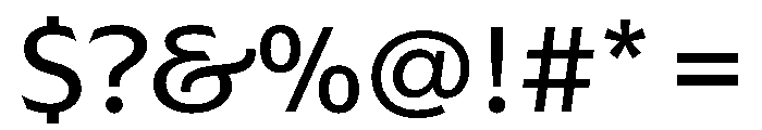 AzakaVAR Regular Instance Font OTHER CHARS