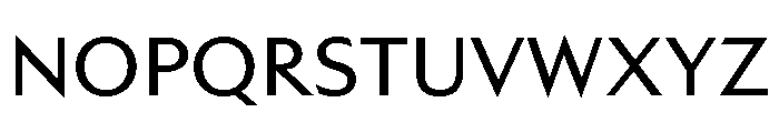 AzakaVAR Regular Instance Font UPPERCASE